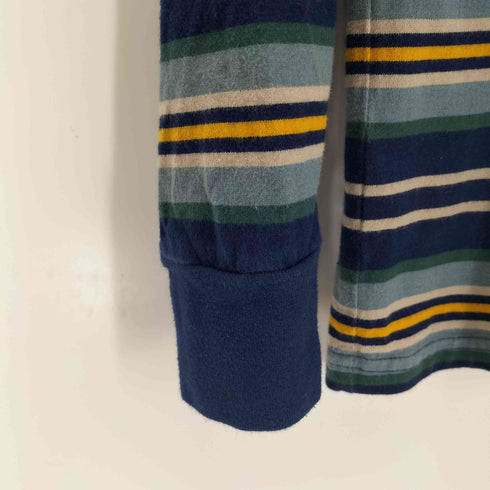 ハフ HUF ロゴ刺繍ボーダーL/S Tシャツ メンズ JPN:S