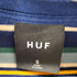 ハフ HUF ロゴ刺繍ボーダーL/S Tシャツ メンズ JPN:S