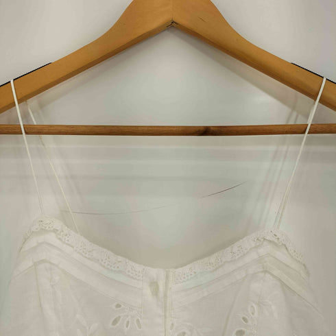 マウジー moussy 23ss FRONT BUTTON LACE CAMI DRESS レディース FREE