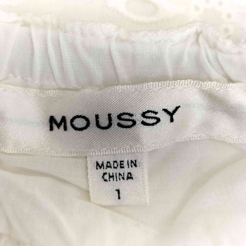 マウジー moussy 23ss FRONT BUTTON LACE CAMI DRESS レディース FREE