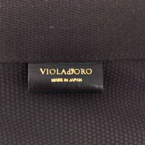 ヴィオラドーロ VIOLAdORO コットン トートバッグ 2Way レディース