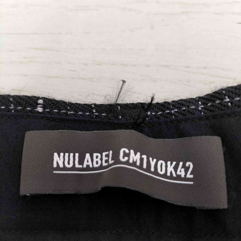 NULABEL CM1YOK42 PROTOTYPE MODEL チェックストレートパンツ メンズ JPN:M