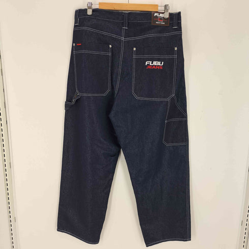 フブ FUBU METALLIC DENIM PANTS/メタリックデニムパンツ メンズ 36