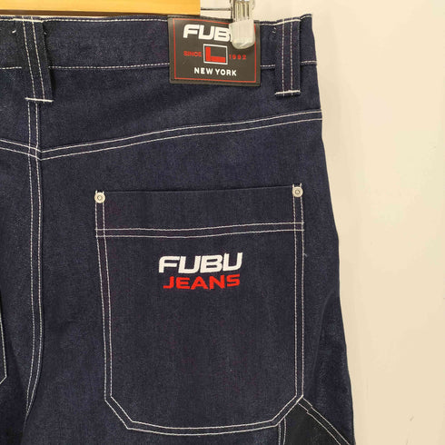 フブ FUBU METALLIC DENIM PANTS/メタリックデニムパンツ メンズ 36
