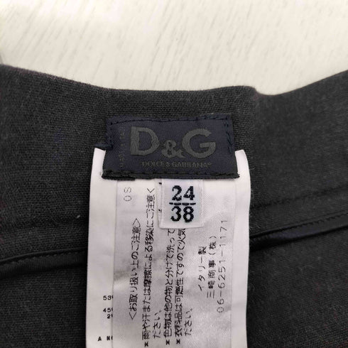 ドルチェアンドガッバーナ DOLCE&GABBANA コットン パンツ レディース 24/38
