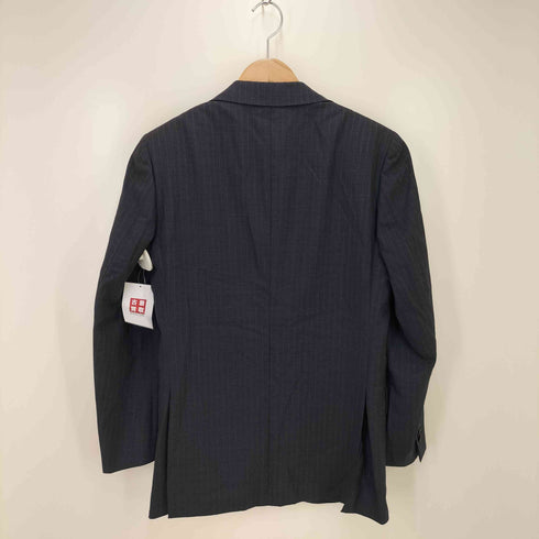 サントリア リング SARTORIA RING ウール 段返り3B 背抜き テーラードジャケット タックスラックス スーツセットアップ メンズ JPN:44