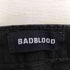 BADBLOOD メタリックペインティングデニムパンツラージフィット メンズ JPN:S
