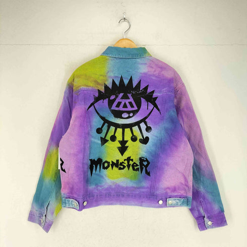 MONSTER 両面プリント デニムジャケット メンズ M