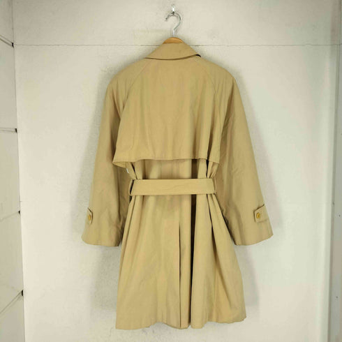 アクアスキュータム AQUASCUTUM MADE IN ENGLAND 比翼ステンカラーコート レディース