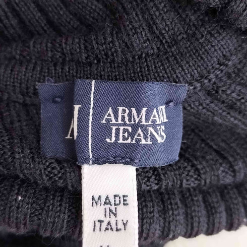 アルマーニジーンズ ARMANI JEANS クルーネック リブ ニット レディース 4