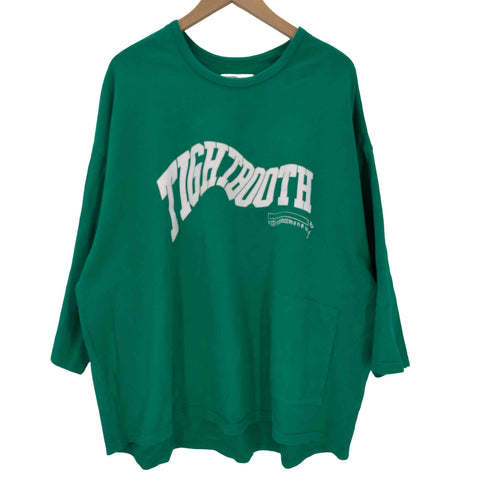 タイトブース TIGHTBOOTH 21SS ACID LOGO 7 SLEEVE T-SHIRT 7分丈 Tシャツ メンズ JPN:L