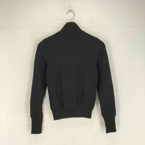 バーバリーロンドン BURBERRY LONDON 裾ロゴ刺繍ハーフジップウールニット レディース 1