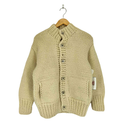 CAPILANO MADE IN CANADA デザインボタンニットジャケット メンズ