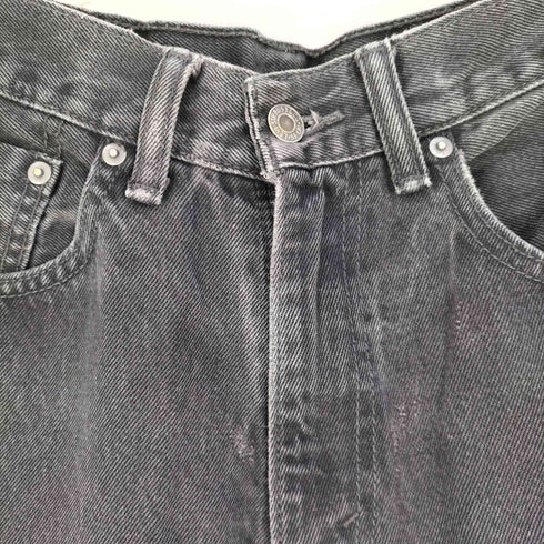リーバイス Levis 505 レギュラー フィット ジーンズ ブラック メンズ W34 L29