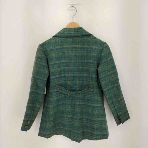 Easy Order IZUMIYA チェック ブレスブレストテーラードジャケット casual レディース