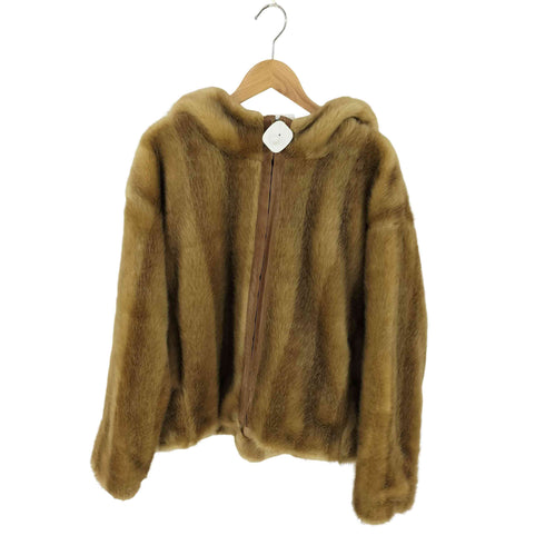 マウジー moussy FAUX FUR COCOON ジャケット レディース FREE