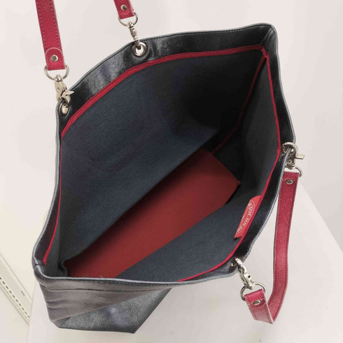 un jour un sac ハンドル付き トートバッグ レディース