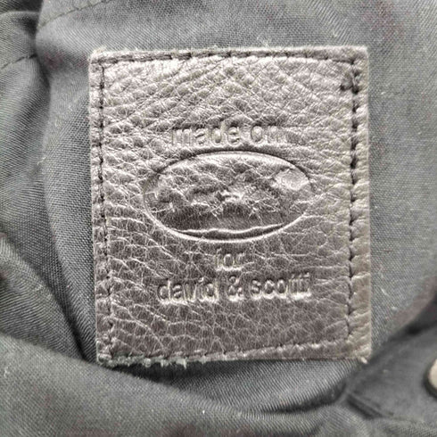 デビットアンドスコッチ david & scotti ボタン メッシュ バッグ レディース