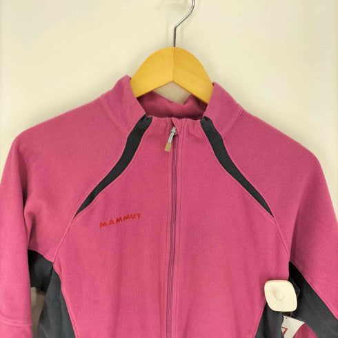 マムート MAMMUT ロゴ刺繍 ジップアップ フリース ジャケット メンズ