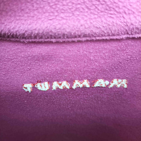 マムート MAMMUT ロゴ刺繍 ジップアップ フリース ジャケット メンズ