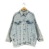 ベルシュカ BERSHKA ダメージデニムジャケット レディース XS