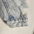 ベルシュカ BERSHKA ダメージデニムジャケット レディース XS