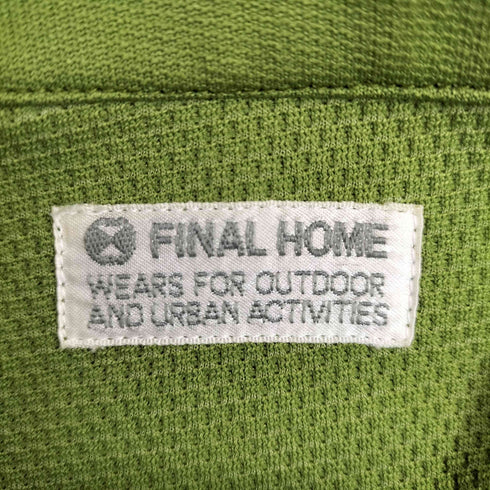 ファイナルホーム FINAL HOME 08ss snap button track jacket スナップ ボタン トラックジャケット メンズ import:S