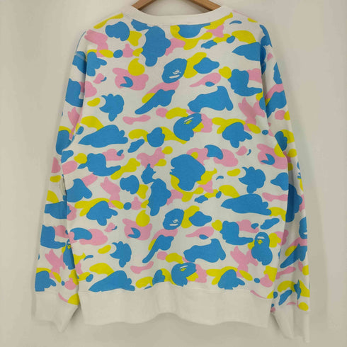 アベイシングエイプ A BATHING APE 26ss NEW MULTI CAMO RHINESTONE REGULAR FIT CREWNECK SWEATSHIRT メンズ import:XL