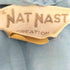 ナットナスト NAT NAST 40-50s 三角タグ チェーン刺繍 半袖ボーリングシャツ ボックスシルエット メンズ