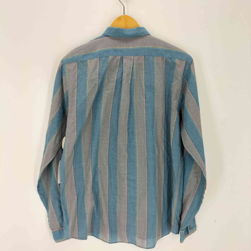 リーバイス Levis 80-90s コットンポリボタンダウンストライプ長袖シャツ メンズ JPN:M