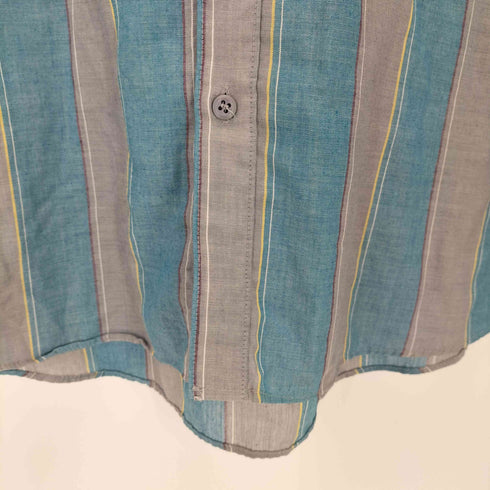 リーバイス Levis 80-90s コットンポリボタンダウンストライプ長袖シャツ メンズ JPN:M