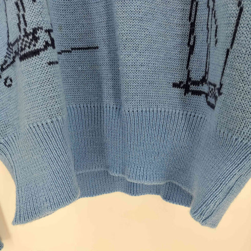 Heritage Sports 80-90s 刺繍リブニット メンズ JPN:M