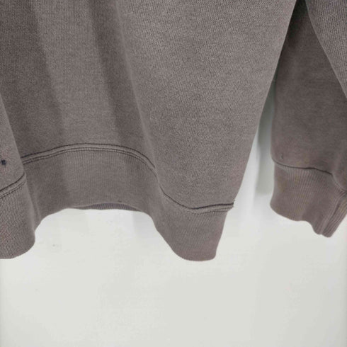 ヘインズ Hanes 90S 黒タグ USA製 ブランク 無地 サンフェード ラグラン スウェット トレーナー ボロ 襤褸 メンズ import:L