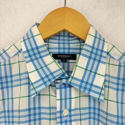 バーバリーロンドン BURBERRY LONDON S/Sチェックシャツ メンズ JPN:L