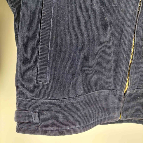80-90s ROSEジップ VOCATIONAL EFA刺繍 細畝 コーデュロイ FFAジャケット ファーマーズジャケット メンズ