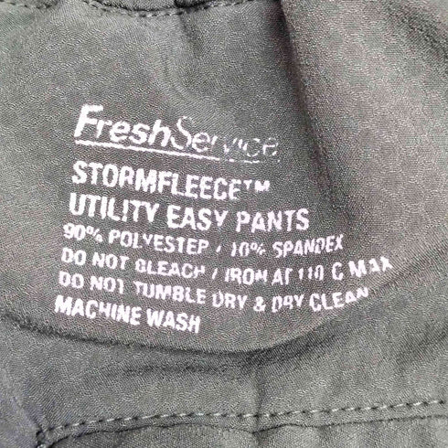 フレッシュサービス Fresh Service 24AW STORMFLEECE UTILITY EASY PANTS メンズ JPN:M