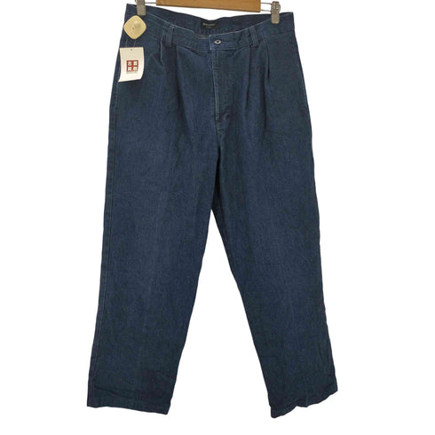 ドッカーズ DOCKERS khakis 00S 2タック ワイド デニム トラウザー スラックス パンツ メンズ