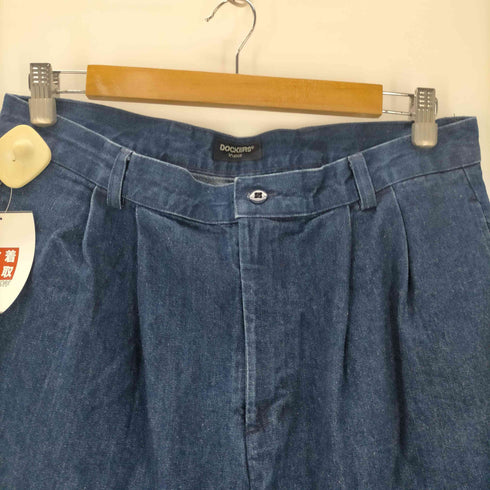 ドッカーズ DOCKERS khakis 00S 2タック ワイド デニム トラウザー スラックス パンツ メンズ