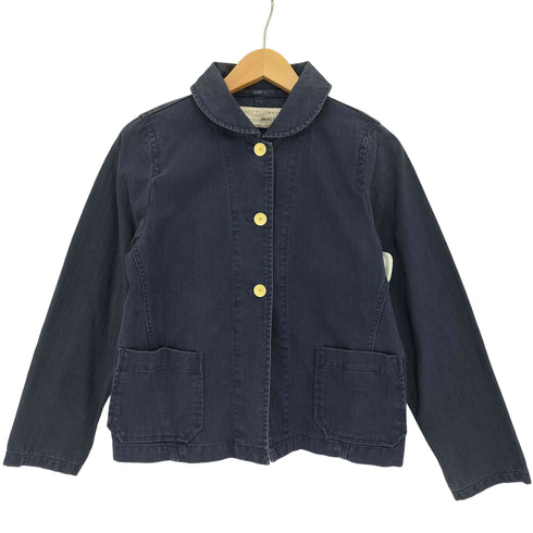 コンジェペイエアデュートリステス conges payes ADIEU TRISTESSE 丸襟 カバーオール レディース