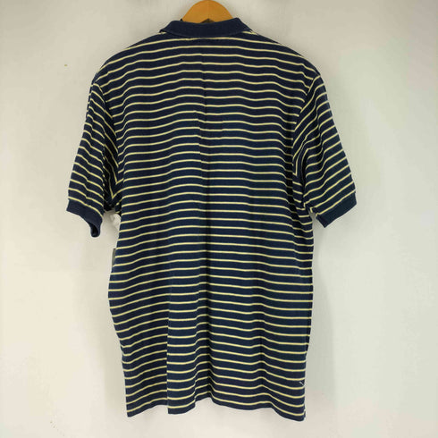 ポロバイラルフローレン Polo by RALPH LAUREN ポニー刺繍ロゴ ボーダー ポロシャツ メンズ import:XL
