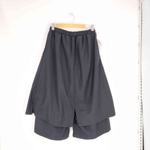 アシメ スカート ワイド クロップド パンツ メンズ