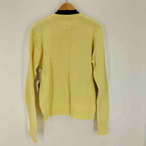 ポロバイラルフローレン Polo by RALPH LAUREN ポニー刺繍ロゴ クルーネック コットンニット メンズ import:L