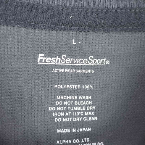 フレッシュサービス Fresh Service TECH SMOOTH CREW NECK メンズ JPN:L