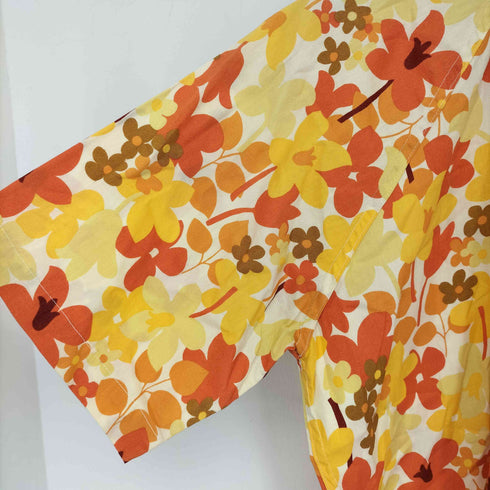イエローラット Yellow Rat USA製 総柄ボタンダウンシャツ メンズ