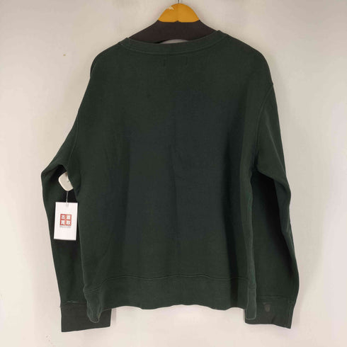 ポロバイラルフローレン Polo by RALPH LAUREN ポニー刺繍ロゴ 前V クルーネック スウェット メンズ import:L
