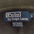 ポロバイラルフローレン Polo by RALPH LAUREN ポニー刺繍ロゴ 前V クルーネック スウェット メンズ import:L