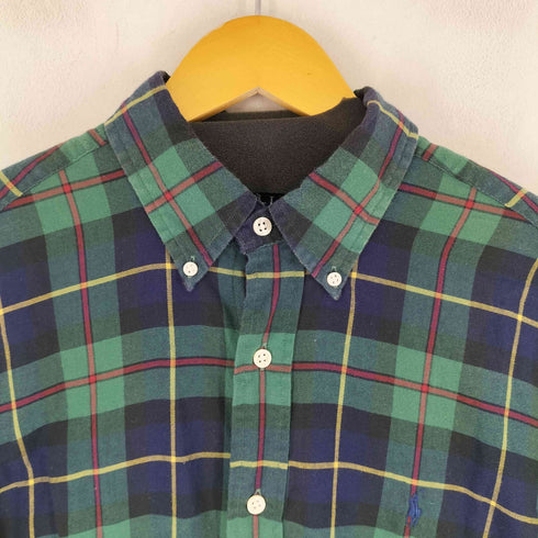 ラルフローレン RALPH LAUREN CLASSIC FIT スモールポニー刺繍 L/S BD チェック シャツ メンズ JPN:L