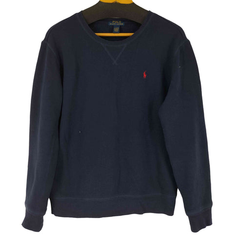 ポロラルフローレン POLO RALPH LAUREN スモールポニー刺繍 前V スウェット レディース JPN:L