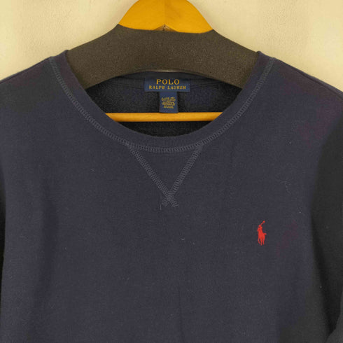 ポロラルフローレン POLO RALPH LAUREN スモールポニー刺繍 前V スウェット レディース JPN:L