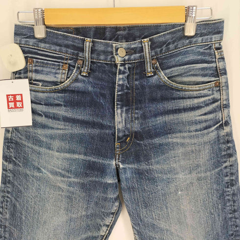 バーガスプラス BURGUS PLUS LOT700 ジップフライ 5ポケット インディゴ 濃紺 デニム パンツ メンズ W30